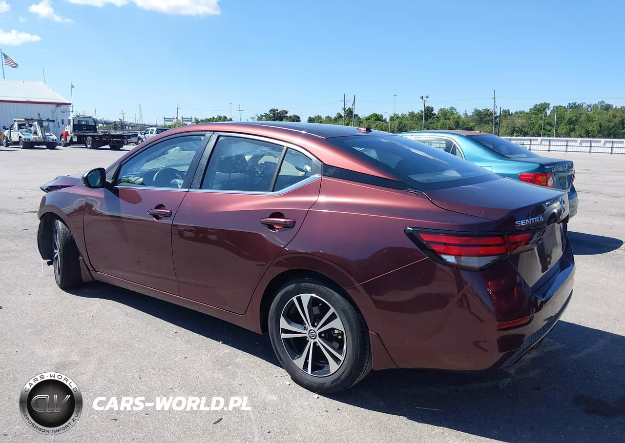 2020 Nissan Sentra Sv Xtronic Cvt VIN:3N1AB8CV2LY223206 - 3