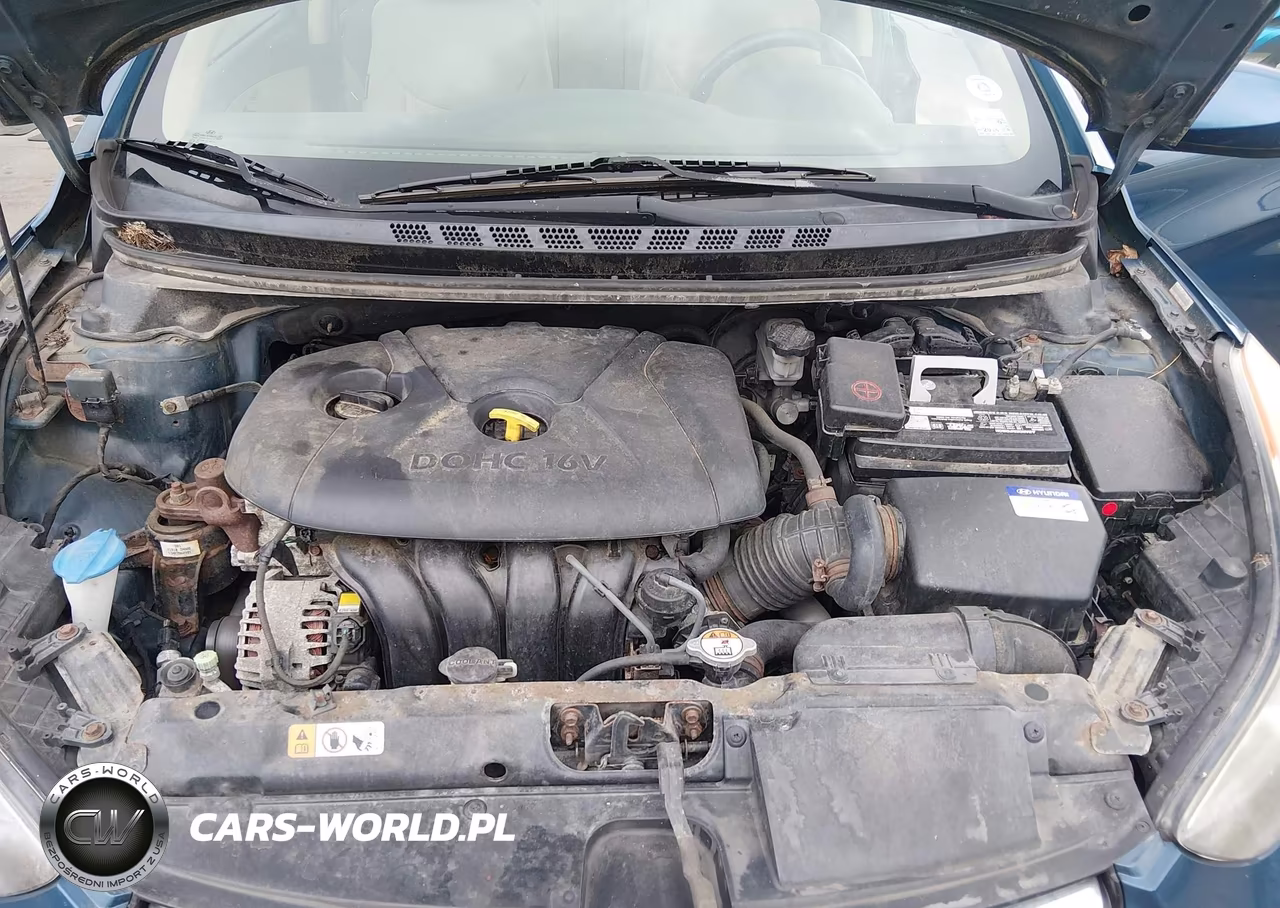 2013 Hyundai Elantra Gls VIN:KMHDH4AE0DU955810 - 10