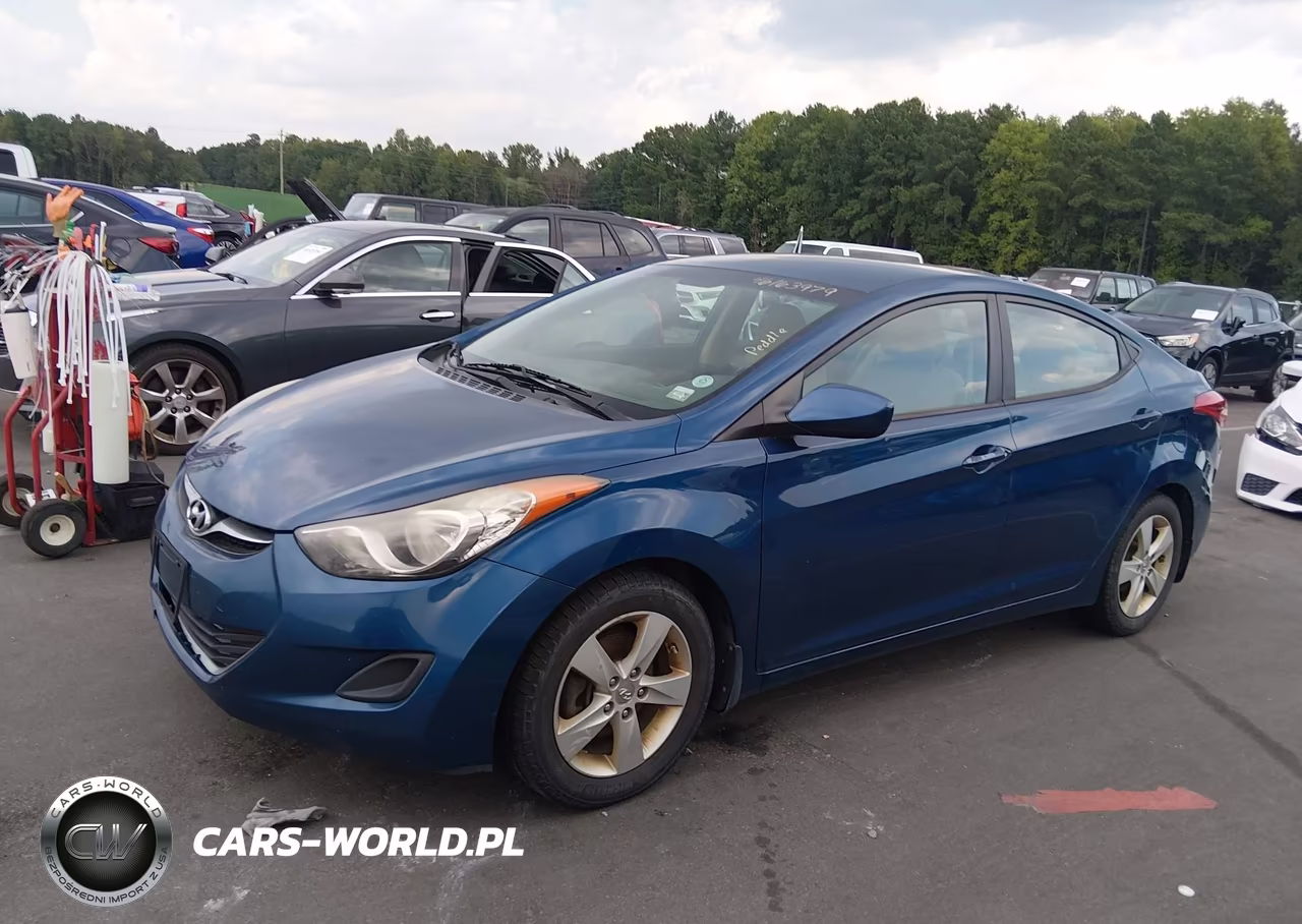 2013 Hyundai Elantra Gls VIN:KMHDH4AE0DU955810 - 2