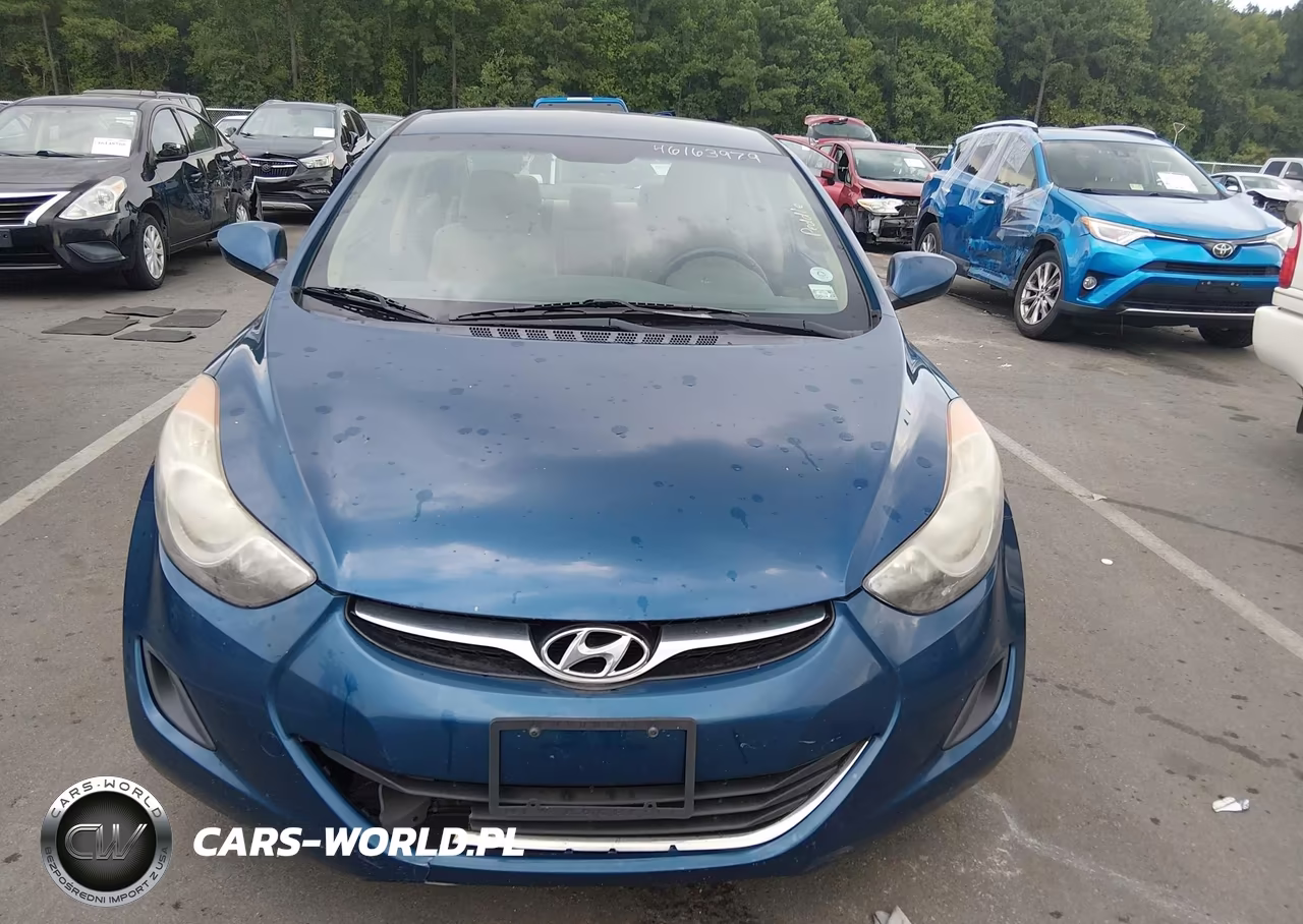 2013 Hyundai Elantra Gls VIN:KMHDH4AE0DU955810 - 6