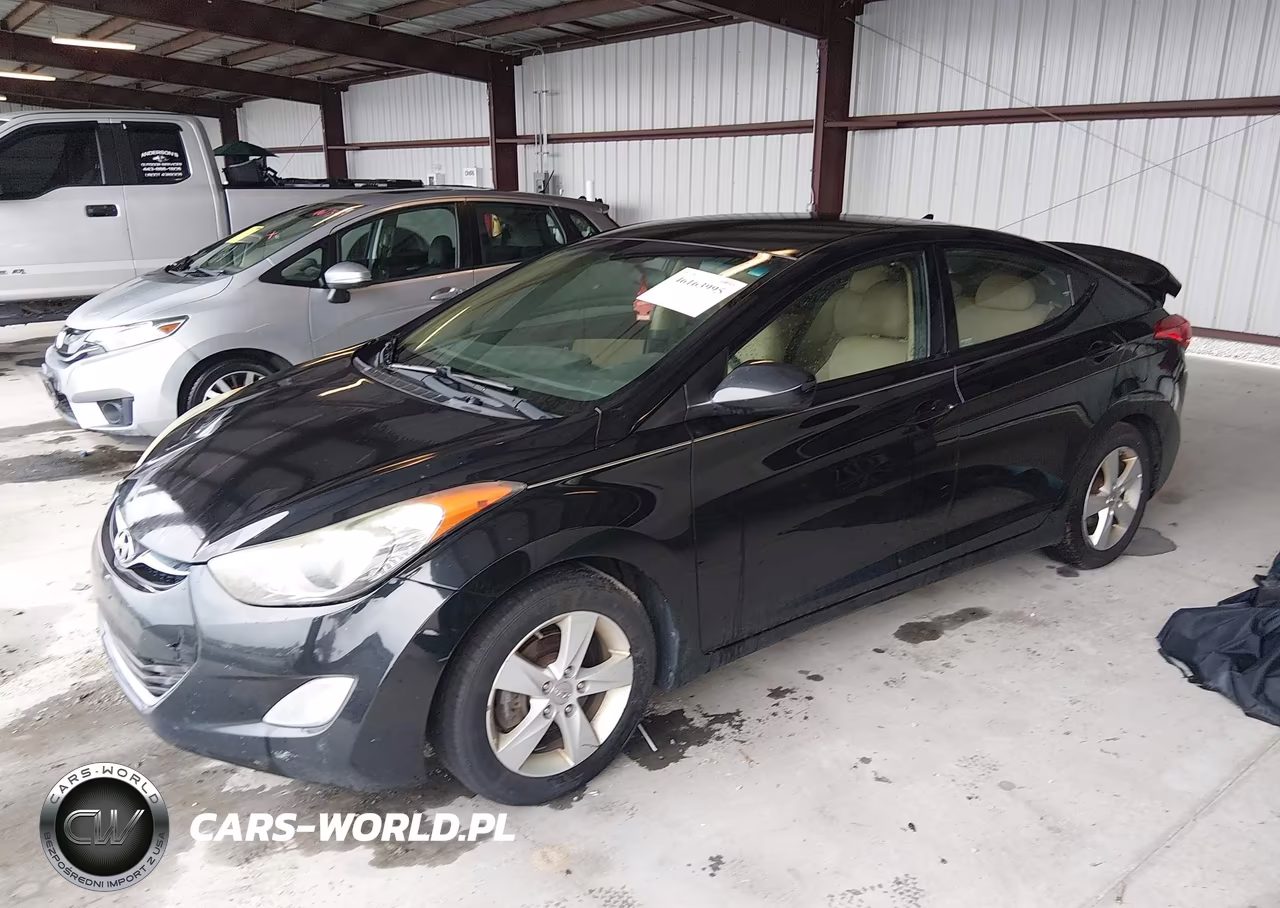 2013 Hyundai Elantra Gls VIN:5NPDH4AE2DH332655 - 2