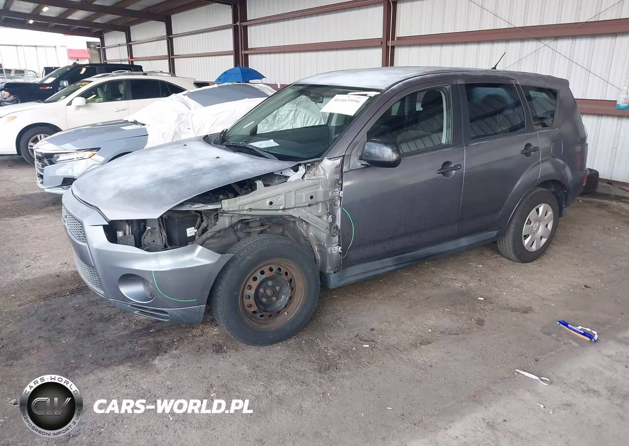 2010 Mitsubishi Outlander Es VIN:JA4AS2AW5AZ001147 - 2
