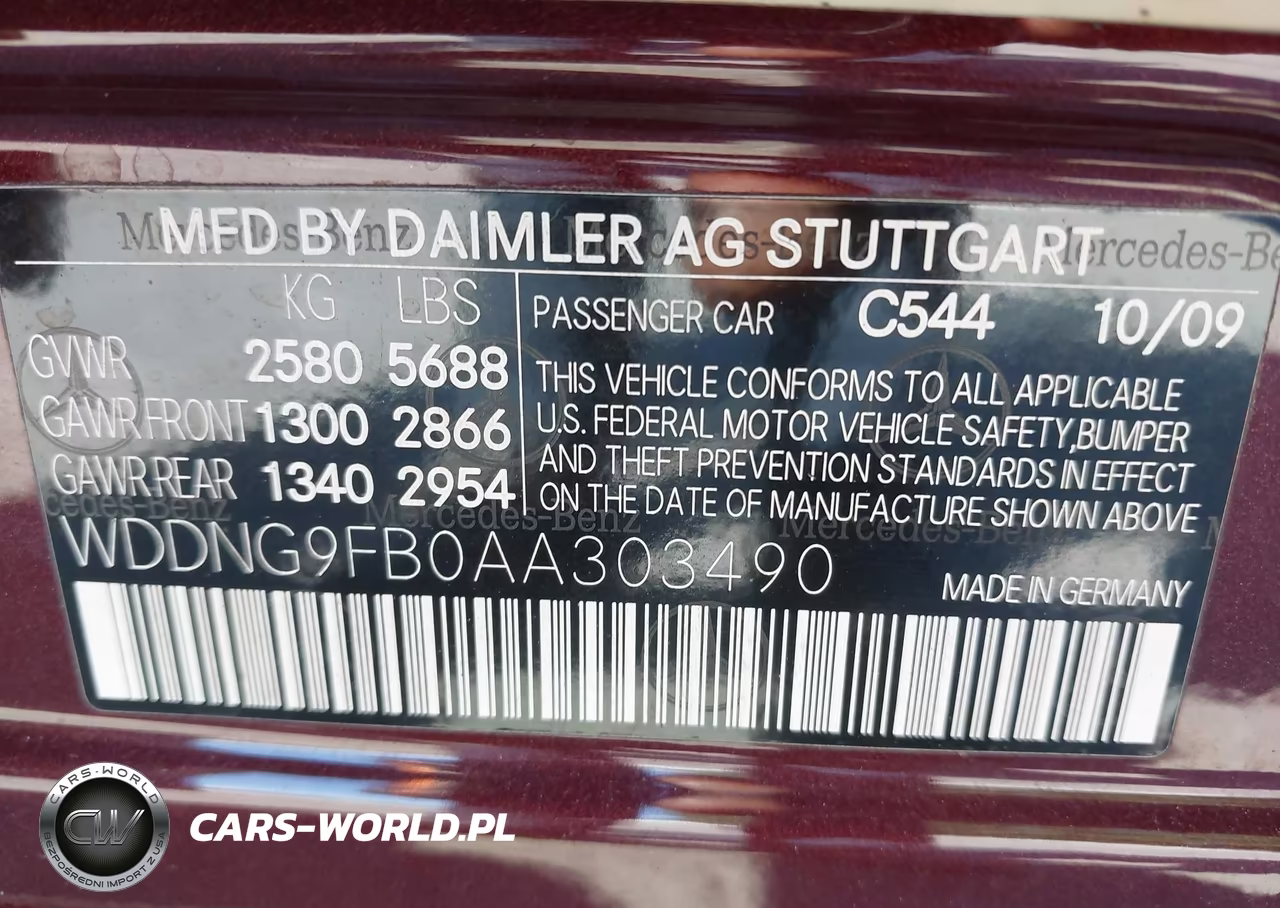 2010 Mercedes-Benz S 400 Hybrid VIN:WDDNG9FB0AA303490 - 9