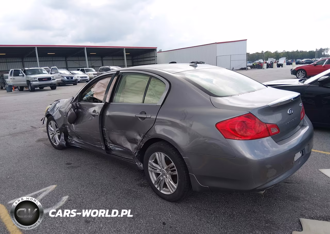 2012 Infiniti G25X VIN:JN1DV6AR0CM861097 - 3