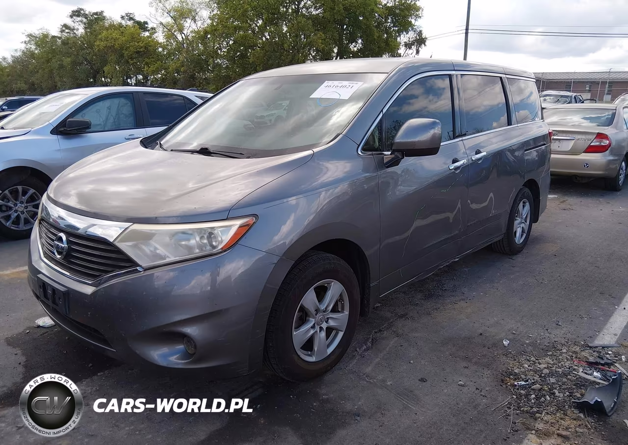 2015 Nissan Quest Sv VIN:JN8AE2KP0F9121292 - 2