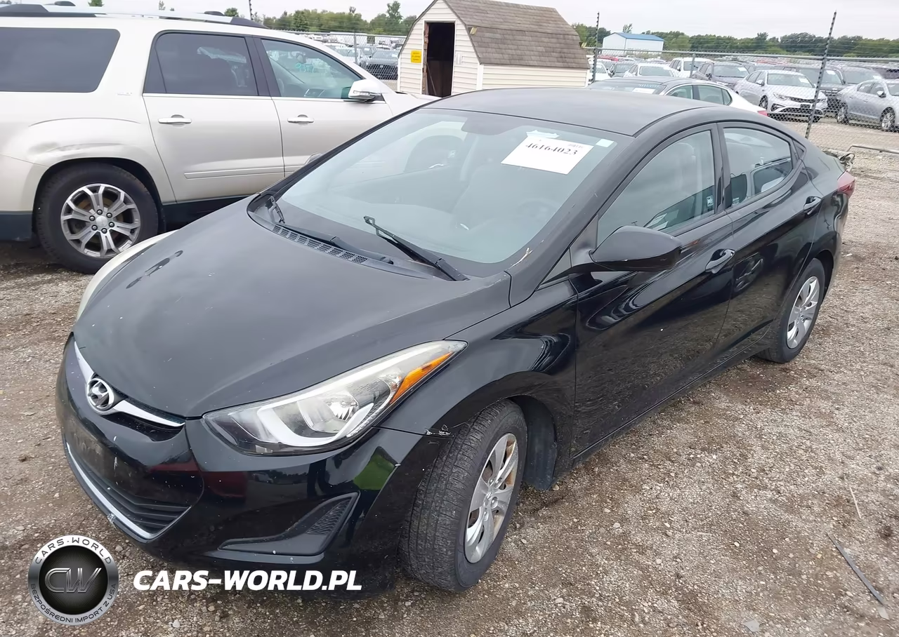 2016 Hyundai Elantra Se VIN:KMHDH4AE2GU606135 - 2