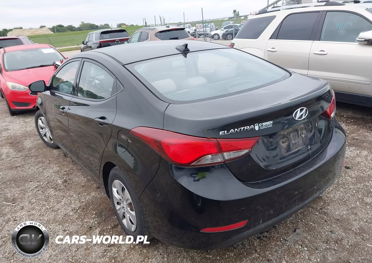 2016 Hyundai Elantra Se VIN:KMHDH4AE2GU606135 - 3
