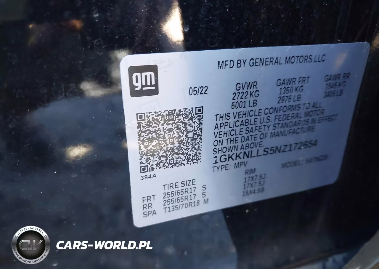 2022 GMC Acadia Awd At4 VIN:1GKKNLLS5NZ172654 - 9