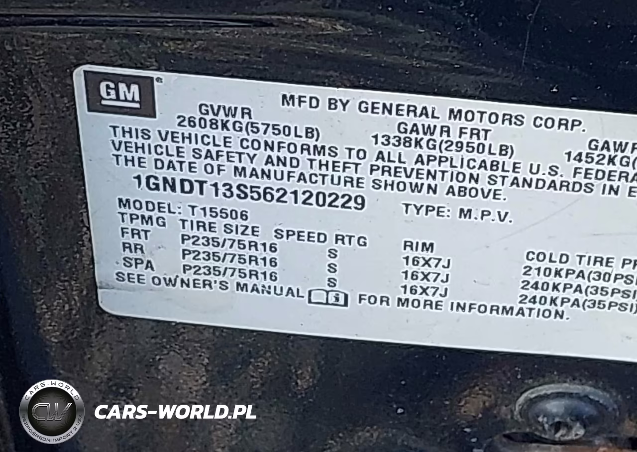 2006 Chevrolet Trailblazer Ls VIN:1GNDT13S562120229 - 9