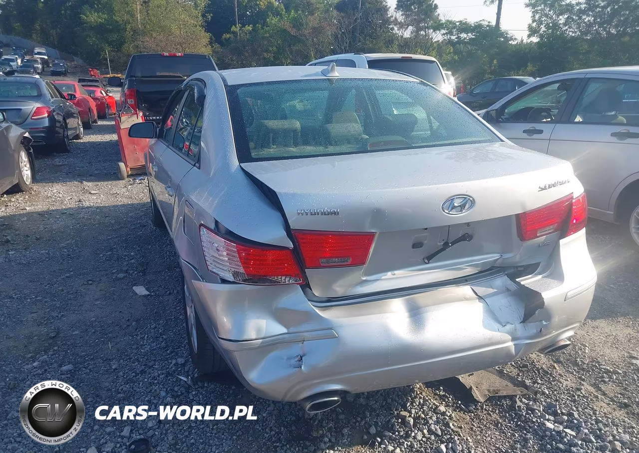 2009 Hyundai Sonata Gls V6 VIN:5NPET46F89H459633 - 3