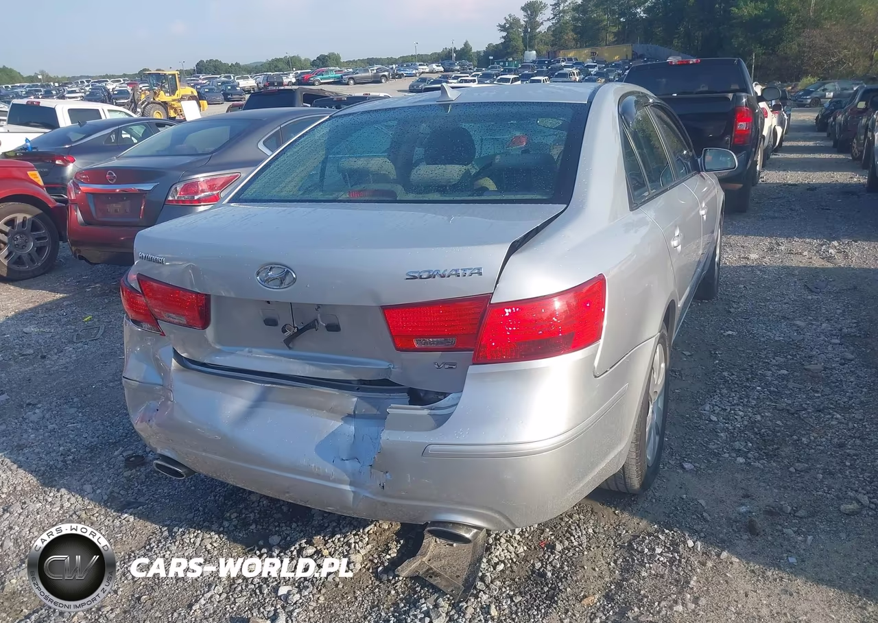2009 Hyundai Sonata Gls V6 VIN:5NPET46F89H459633 - 4