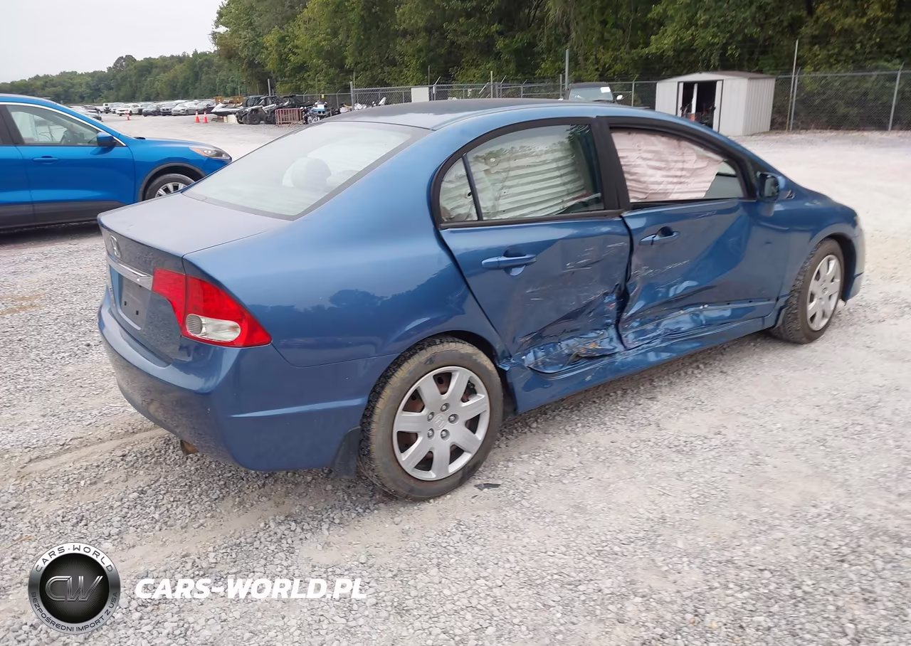 2011 Honda Civic Lx VIN:19XFA1F58BE032849 - 4