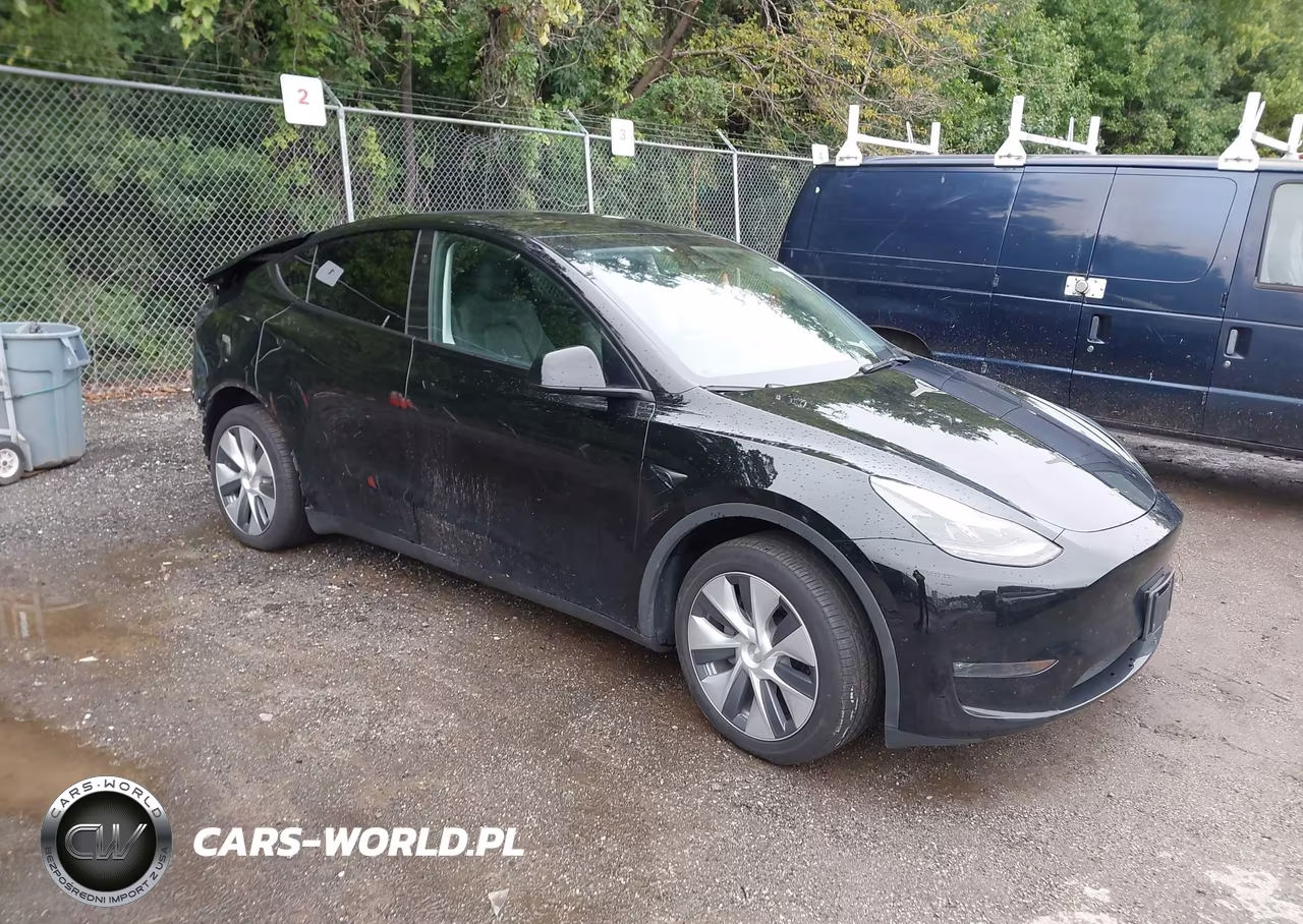 2024 Tesla Model Y Long Range Dual Motor All-Wheel Drive VIN:7SAYGDEE7RA225833 - 1