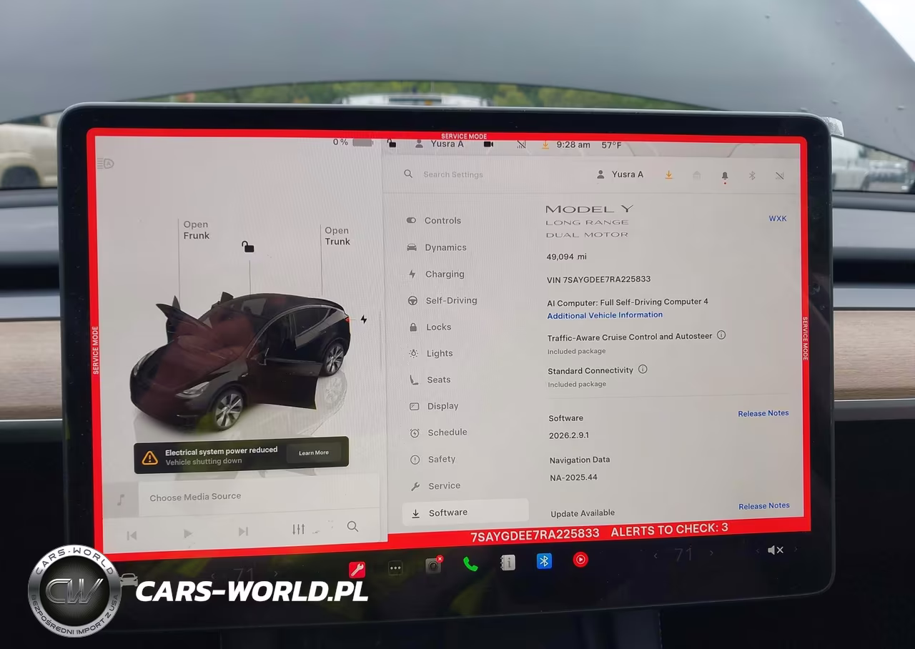 2024 Tesla Model Y Long Range Dual Motor All-Wheel Drive VIN:7SAYGDEE7RA225833 - 17