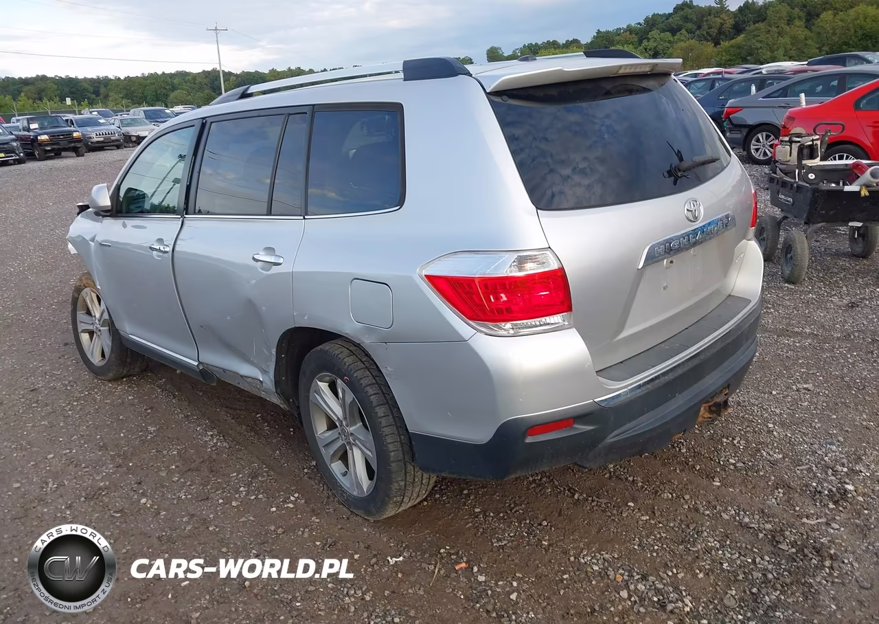 2013 Toyota Highlander Limited V6 VIN:5TDDK3EH7DS226664 - 3