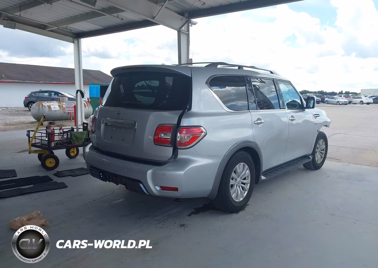 2019 Nissan Armada Sv VIN:JN8AY2ND1K9093425 - 4