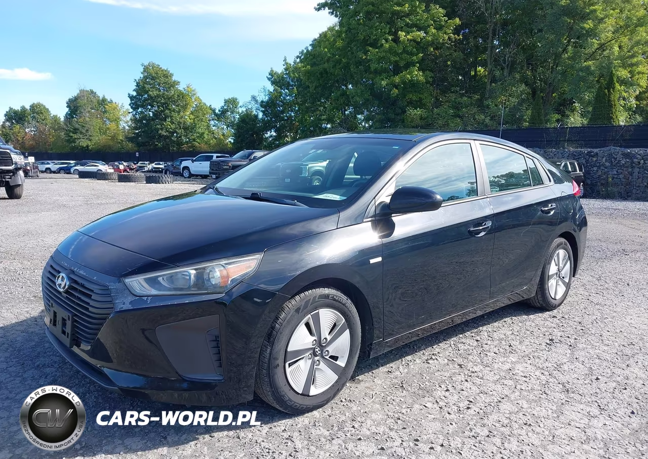 2018 Hyundai Ioniq Hybrid Blue VIN:KMHC65LC3JU076333 - 2