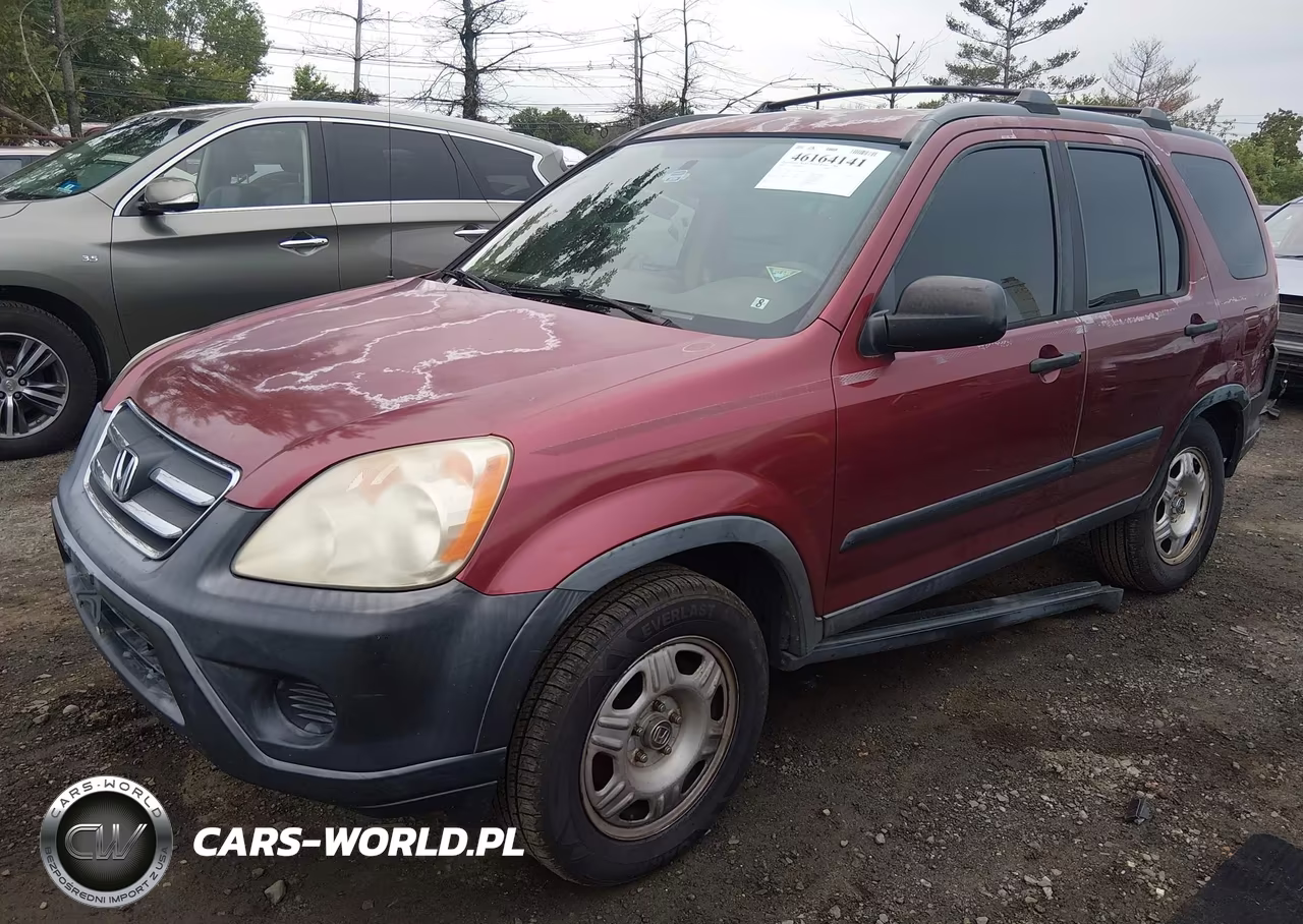 2005 Honda Cr-V Lx VIN:JHLRD68525C010391 - 2