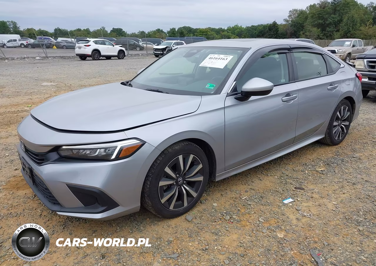 2022 Honda Civic Ex VIN:JHMFE1F76NX005335 - 2