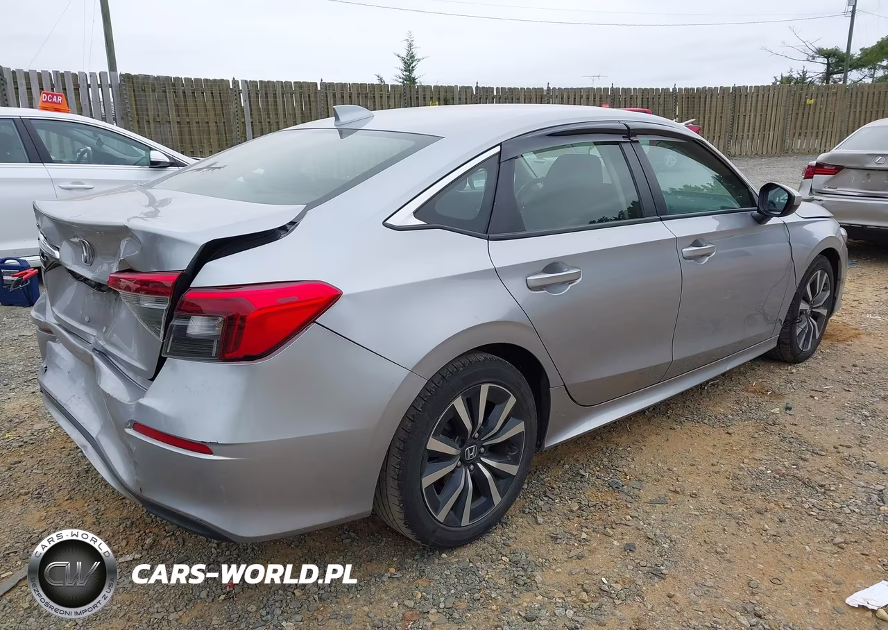2022 Honda Civic Ex VIN:JHMFE1F76NX005335 - 4