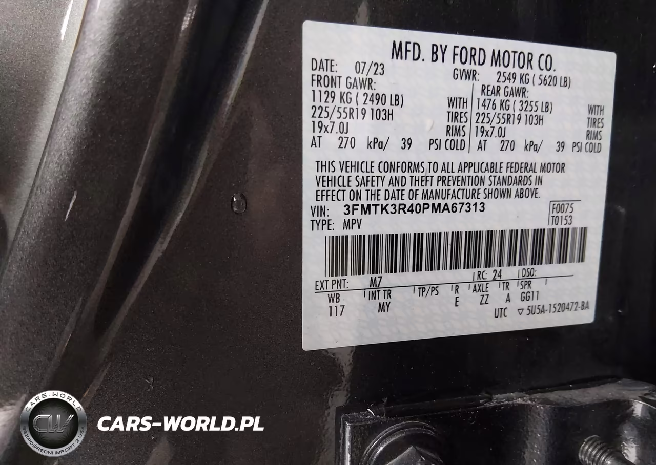 2023 Ford Mustang Mach-E Premium VIN:3FMTK3R40PMA67313 - 9