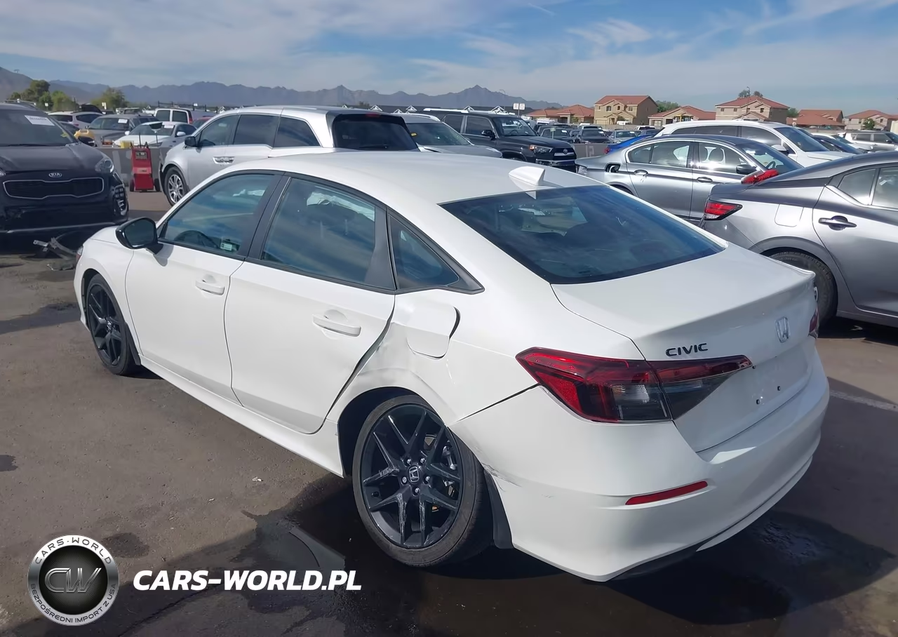 2026 Honda Civic Sport VIN:2HGFE2F52TH518672 - 3