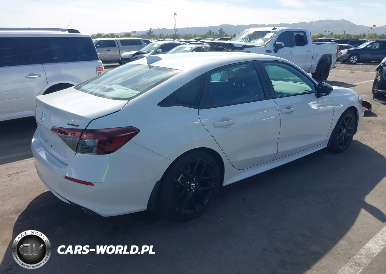 2026 Honda Civic Sport VIN:2HGFE2F52TH518672 - 4