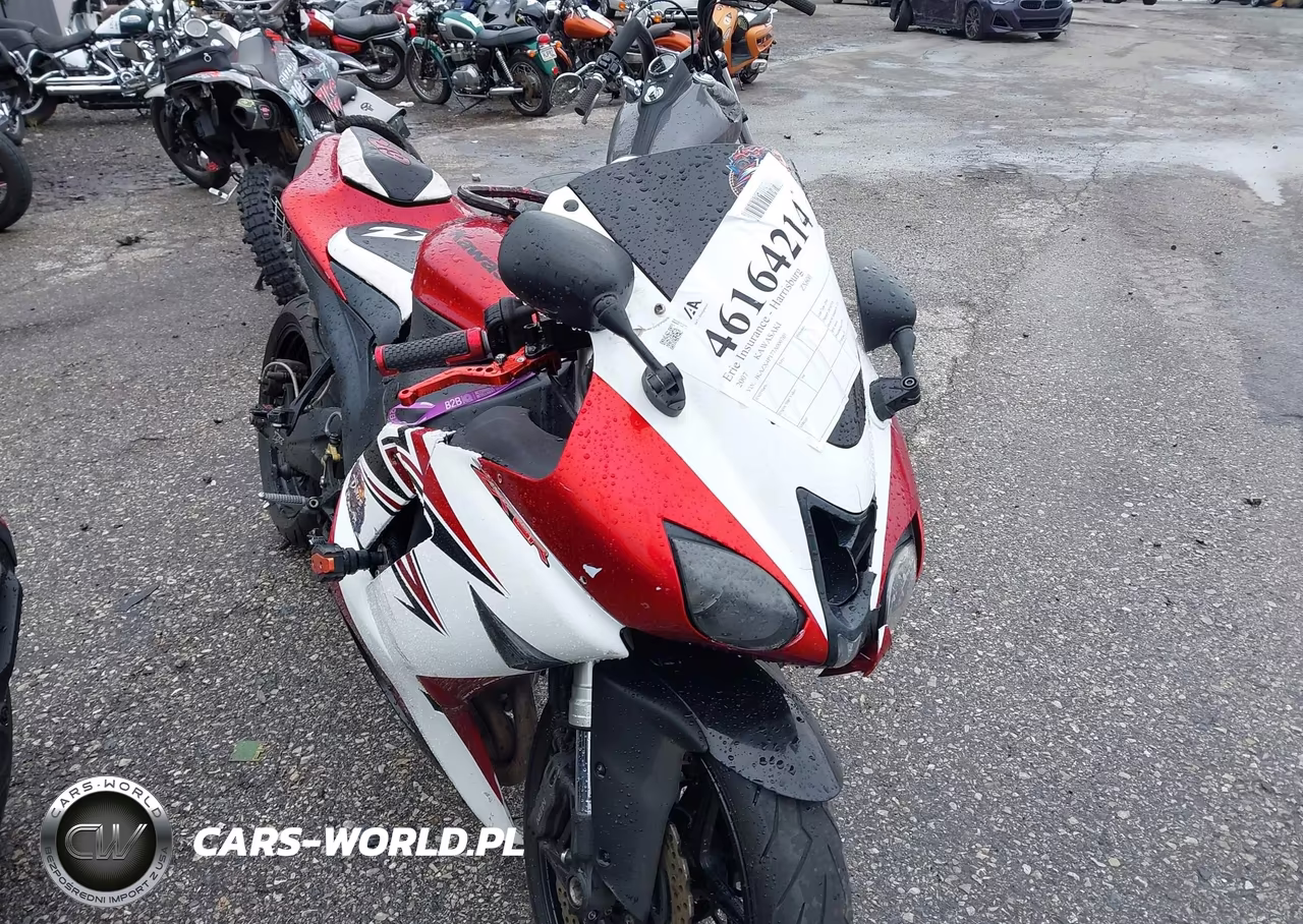 2007 Kawasaki Zx600 P
