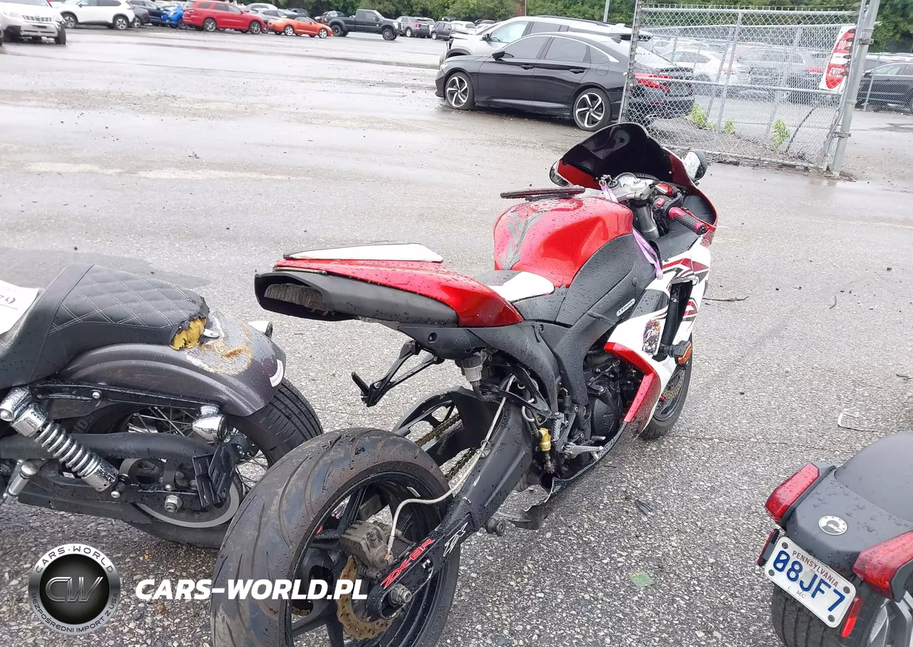 2007 Kawasaki Zx600 P VIN:JKAZX4P177A000701 - 4