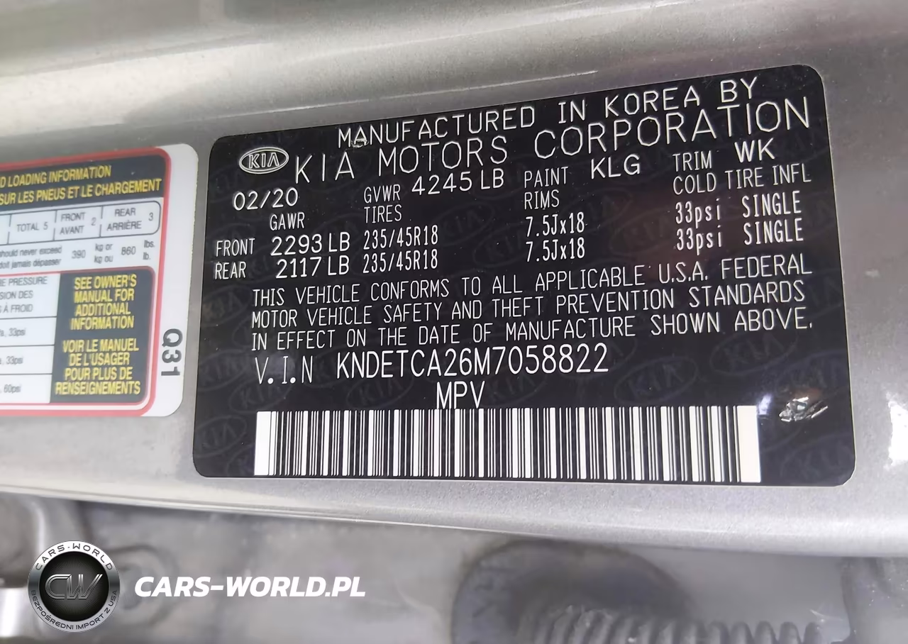 2021 Kia Seltos Sx Turbo VIN:KNDETCA26M7058822 - 9