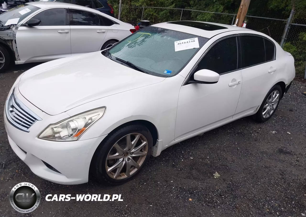 2011 Infiniti G37X VIN:JN1CV6ARXBM354007 - 2