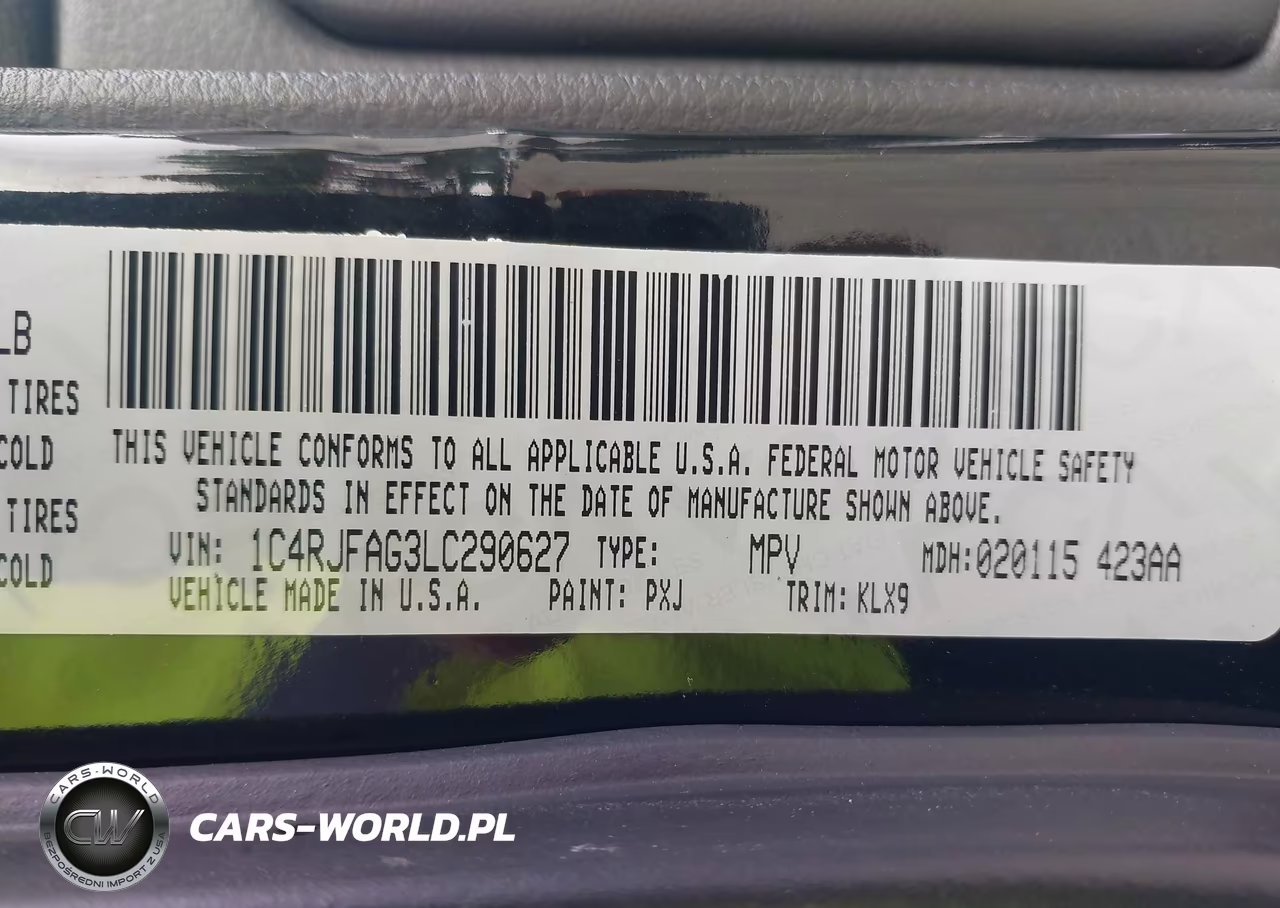 2020 Jeep Grand Cherokee Altitude 4X4 VIN:1C4RJFAG3LC290627 - 9