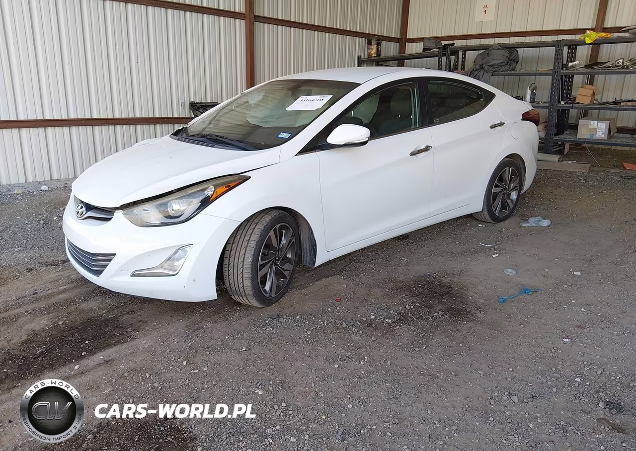 2016 Hyundai Elantra Limited VIN:5NPDH4AE5GH669194 - 2