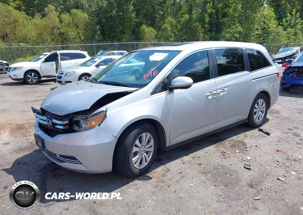 2015 Honda Odyssey Ex-L VIN:5FNRL5H63FB024243 - 2