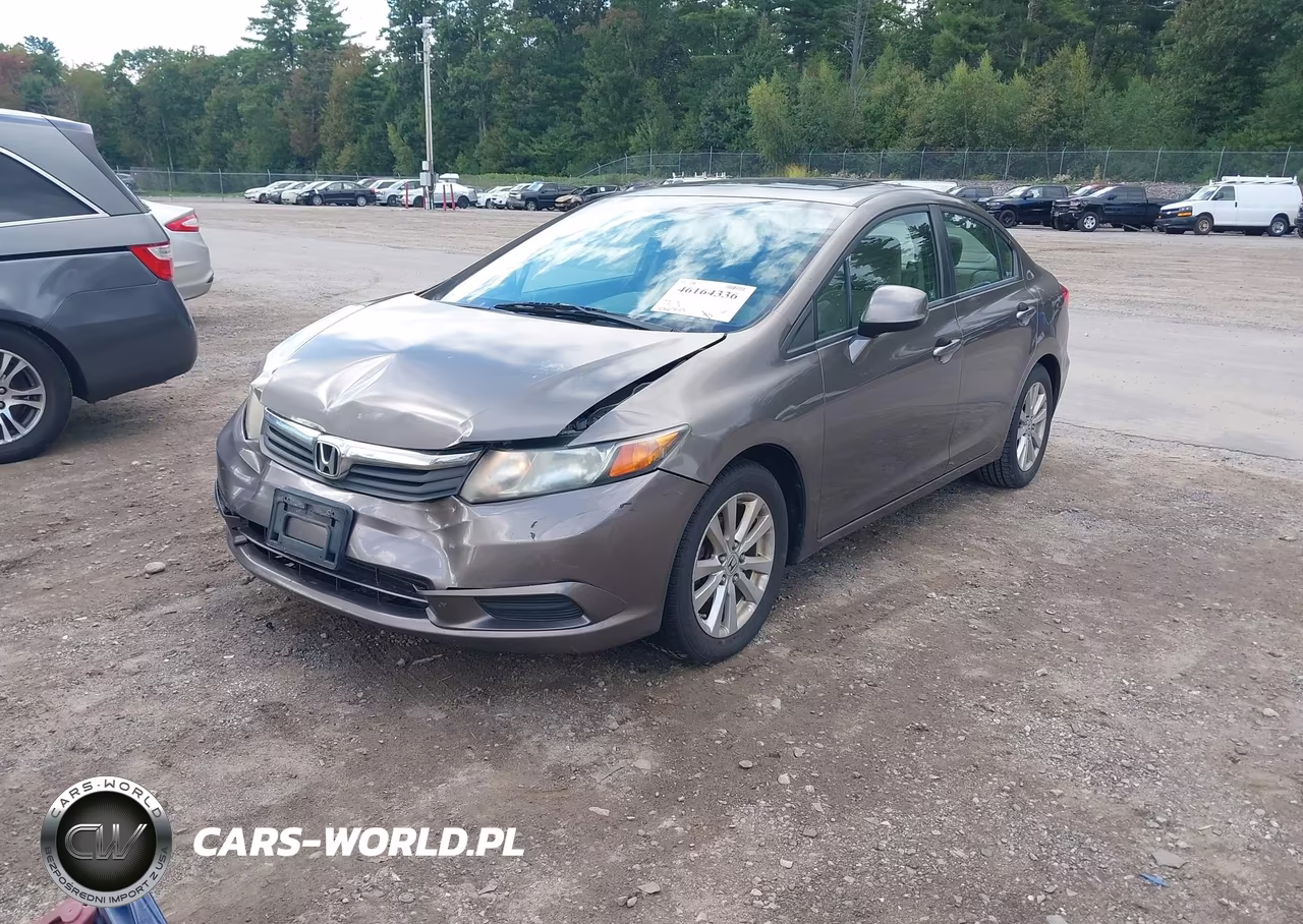 2012 Honda Civic Ex VIN:2HGFB2F87CH610671 - 2