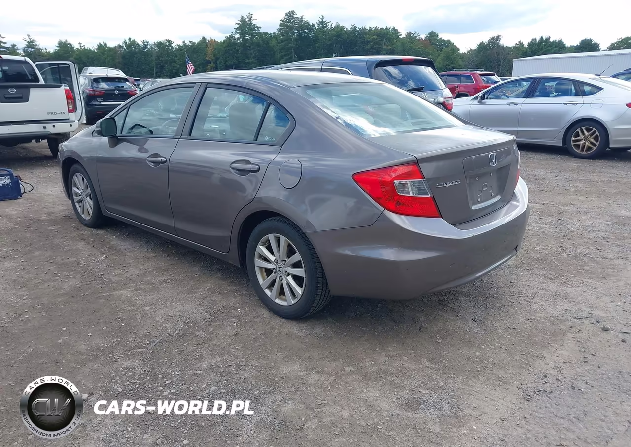 2012 Honda Civic Ex VIN:2HGFB2F87CH610671 - 3