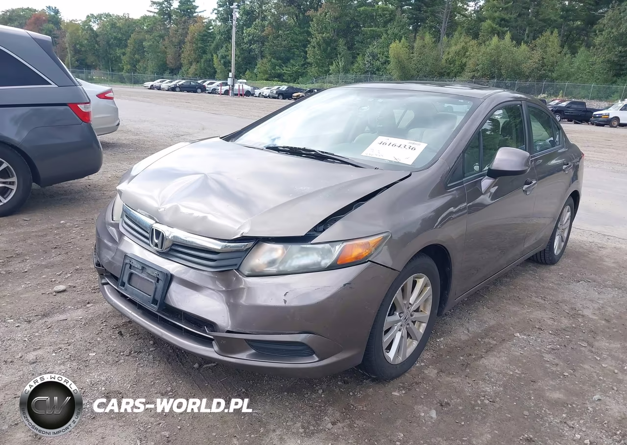 2012 Honda Civic Ex VIN:2HGFB2F87CH610671 - 6