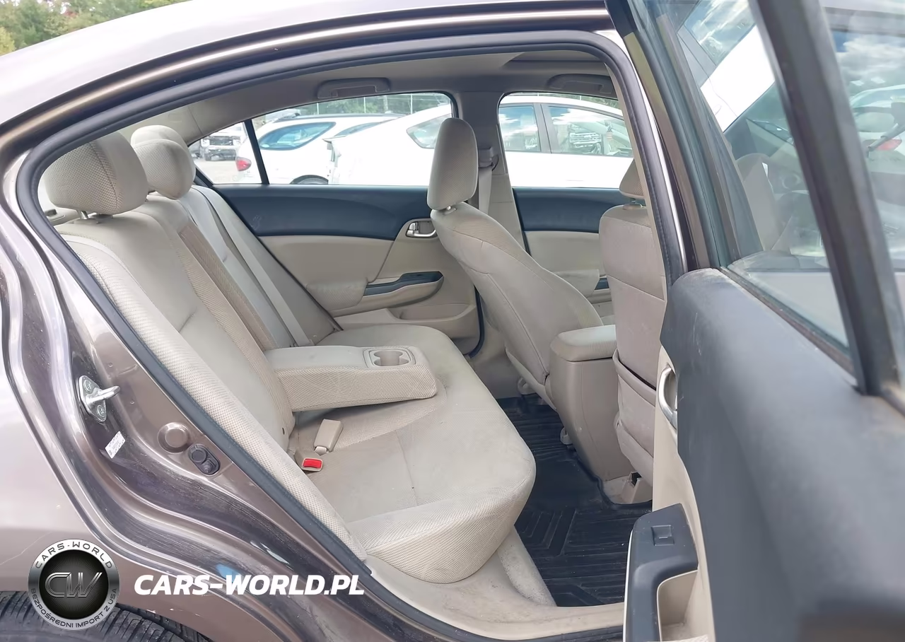 2012 Honda Civic Ex VIN:2HGFB2F87CH610671 - 8