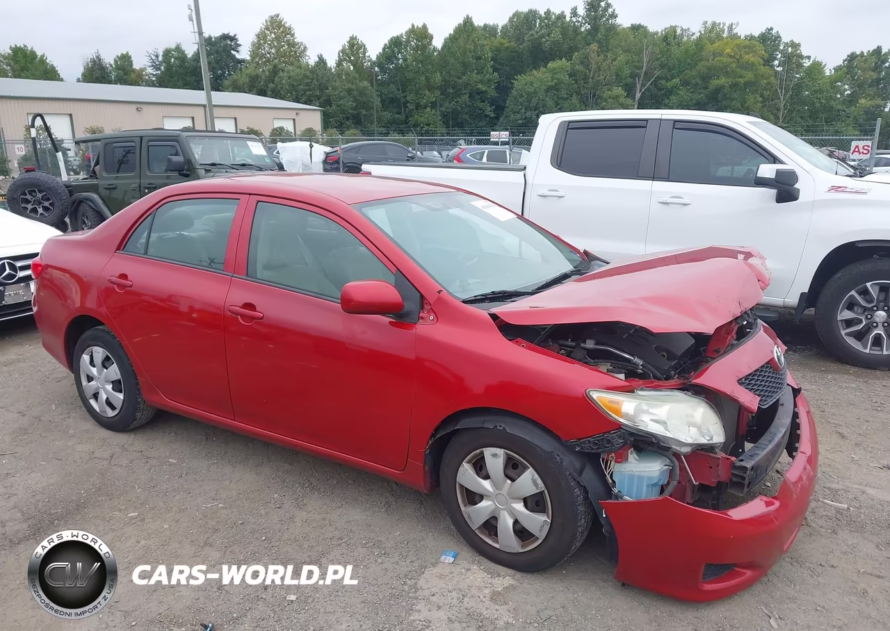 2010 Toyota Corolla Le VIN:1NXBU4EE3AZ287459 - 1