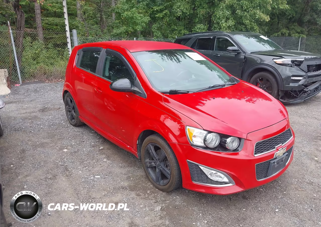 2013 Chevrolet Sonic Rs Auto VIN:1G1JG6SB6D4161753 - 1
