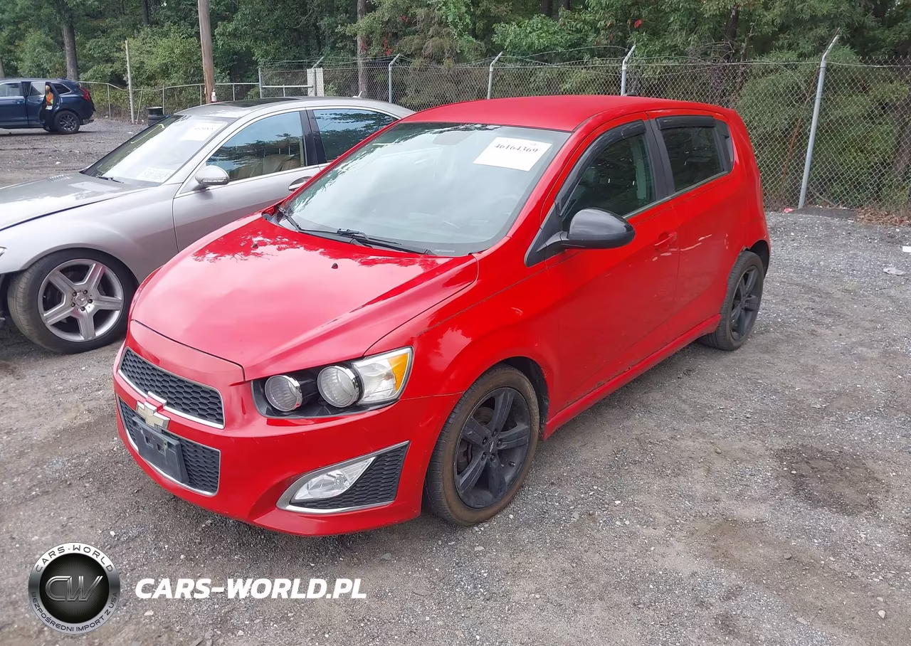 2013 Chevrolet Sonic Rs Auto VIN:1G1JG6SB6D4161753 - 2