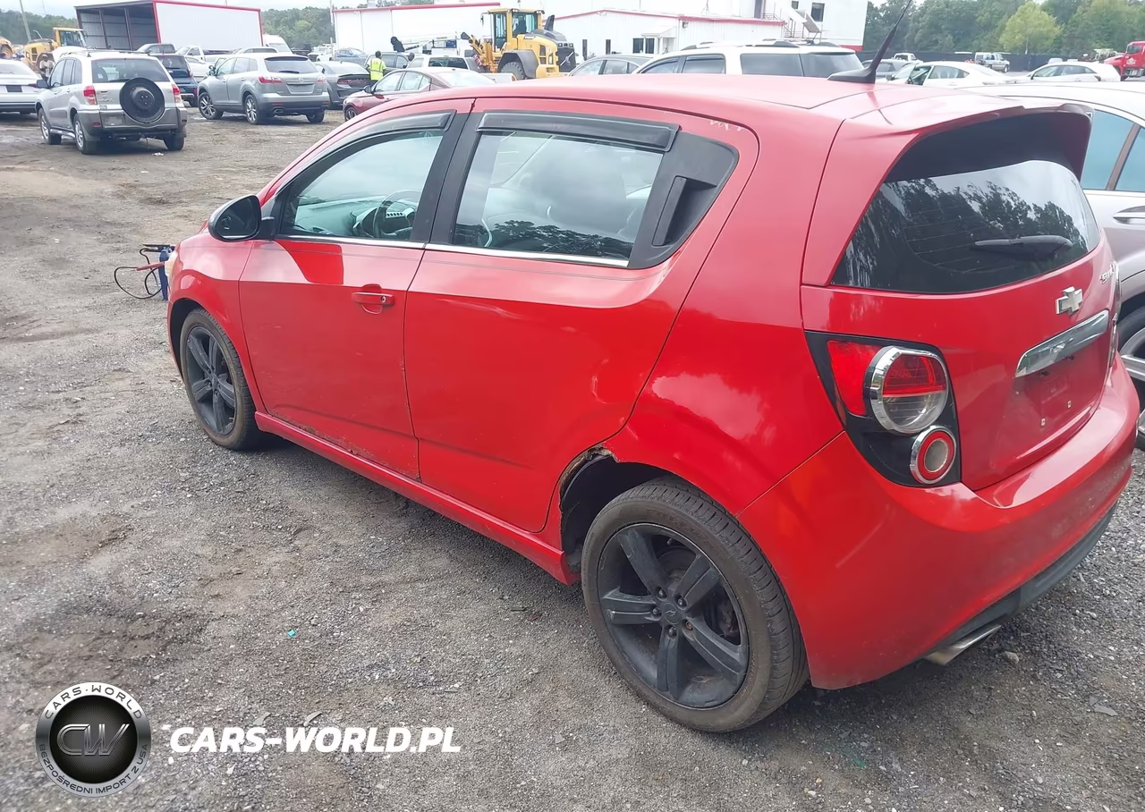 2013 Chevrolet Sonic Rs Auto VIN:1G1JG6SB6D4161753 - 3
