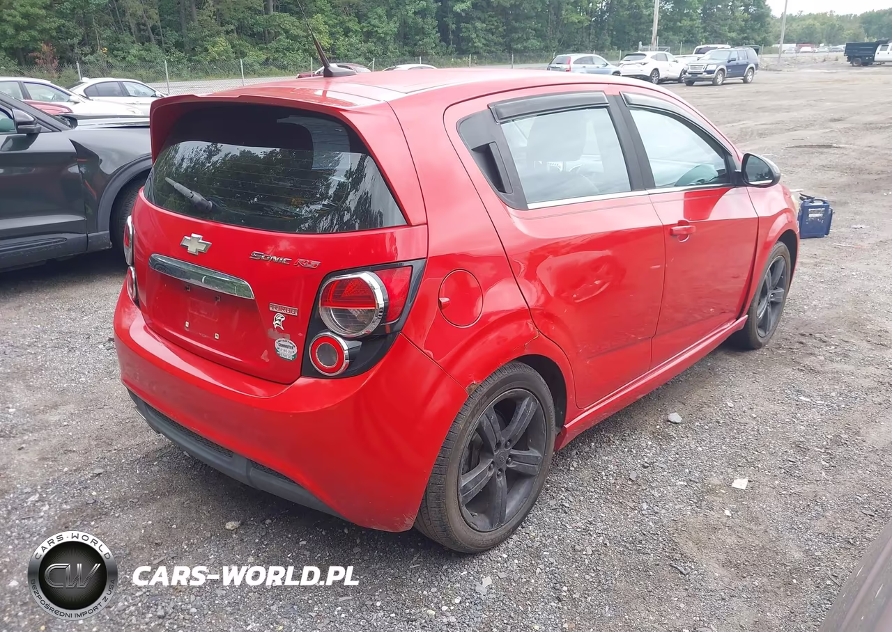 2013 Chevrolet Sonic Rs Auto VIN:1G1JG6SB6D4161753 - 4