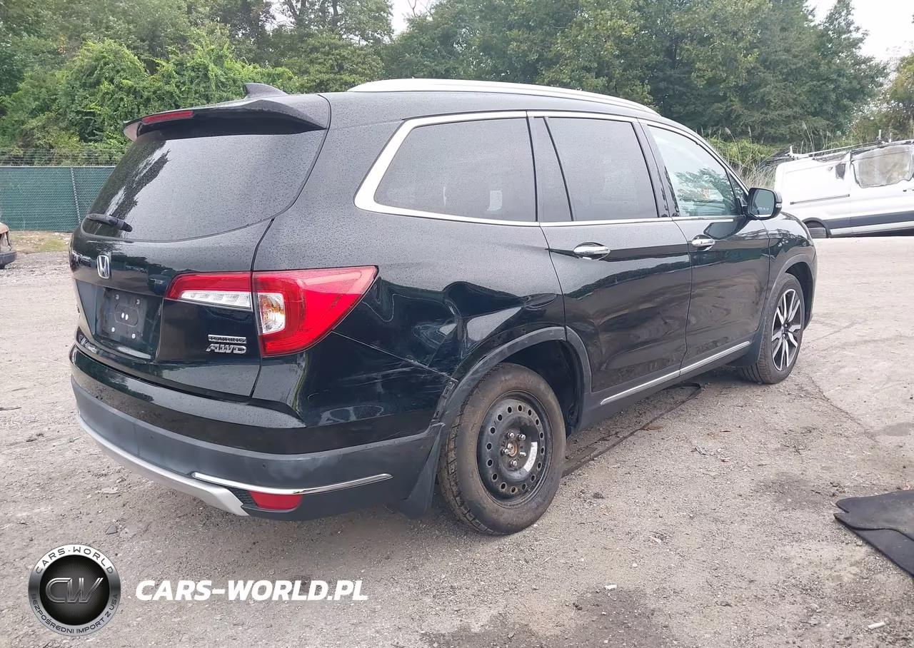 2022 Honda Pilot Awd Touring 7 Passenger VIN:5FNYF6H64NB012822 - 4