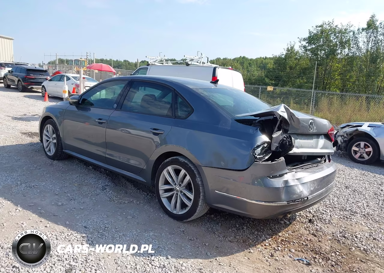 2019 Volkswagen Passat 2.0T Wolfsburg Edition VIN:1VWLA7A3XKC006110 - 3