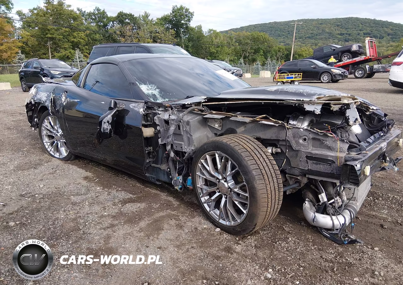 2008 Chevrolet Corvette VIN:1G1YY25W285108924 - 1