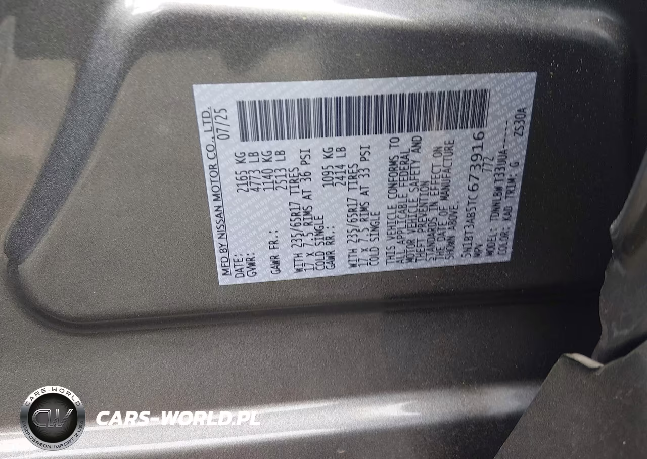 2026 Nissan Rogue S VIN:5N1BT3AB5TC673916 - 9