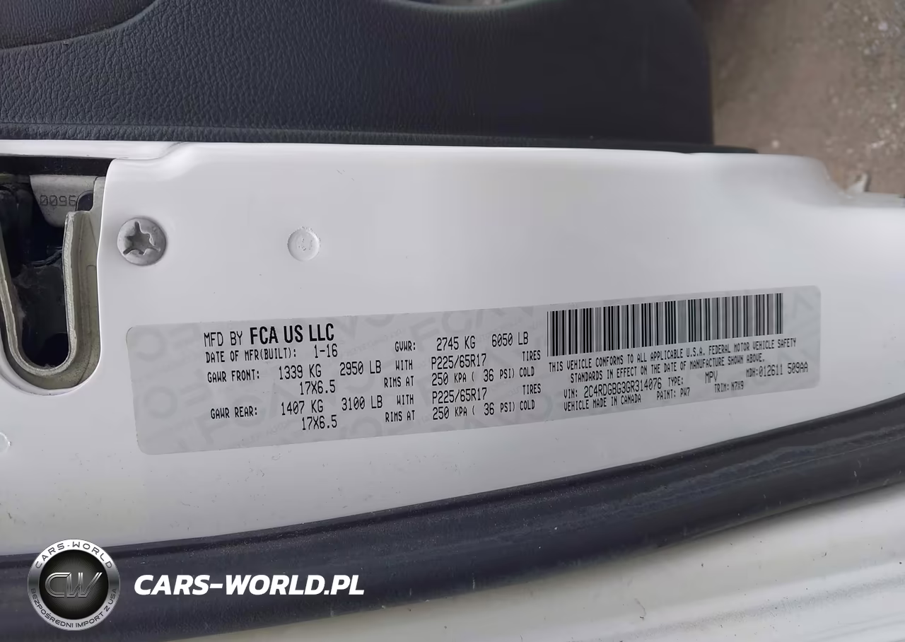 2016 Dodge Grand Caravan Se Plus VIN:2C4RDGBG3GR314076 - 9