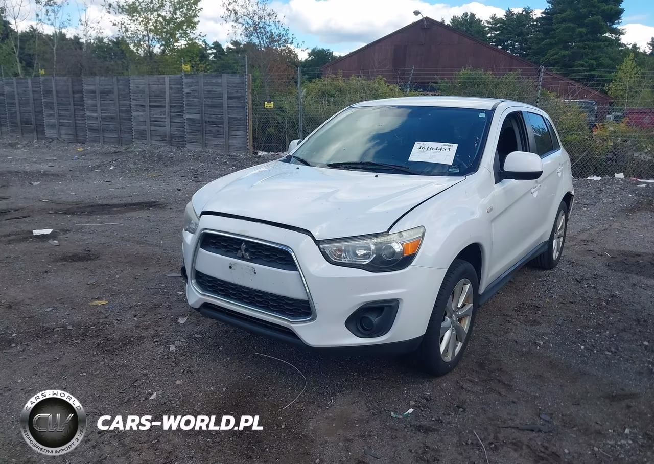 2013 Mitsubishi Outlander Sport Es VIN:4A4AP3AU8DE014359 - 2