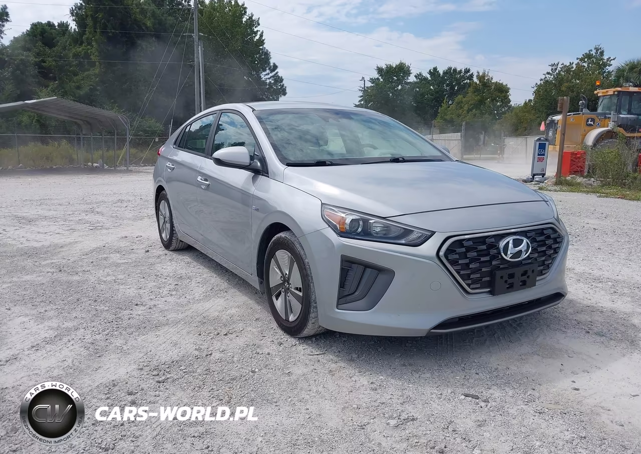 2020 Hyundai Ioniq Hybrid Blue VIN:KMHC65LC9LU219093 - 1